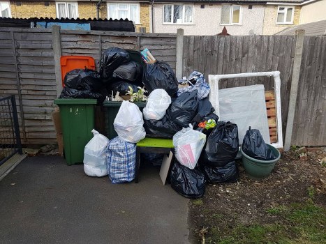 Professional team performing house clearance in Bounds Green